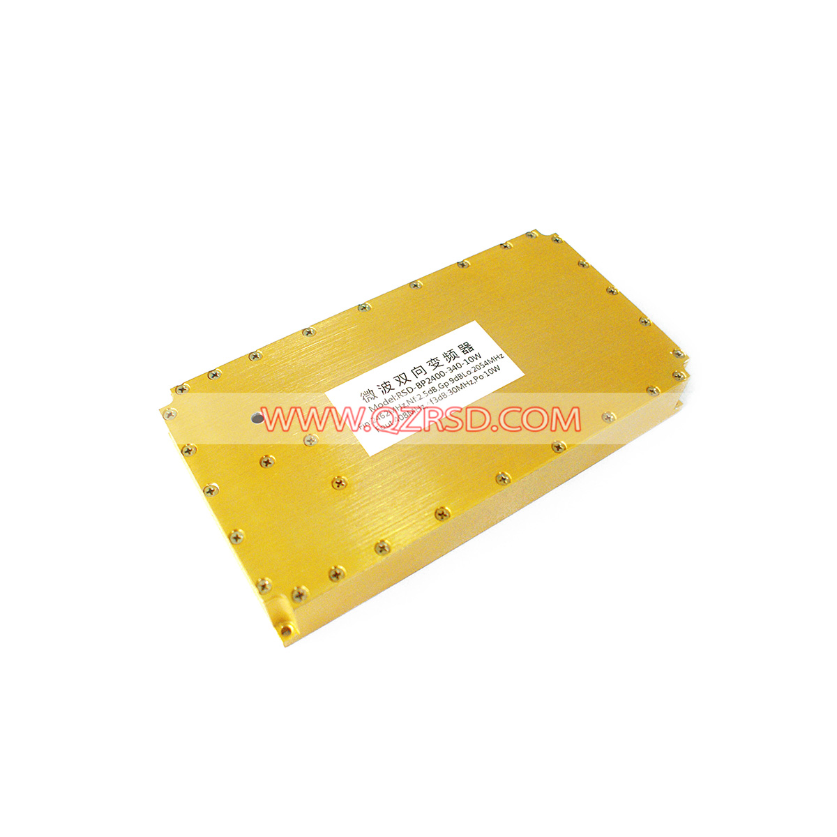 双向变频放大器(2.4GHz-340MHz/10W)