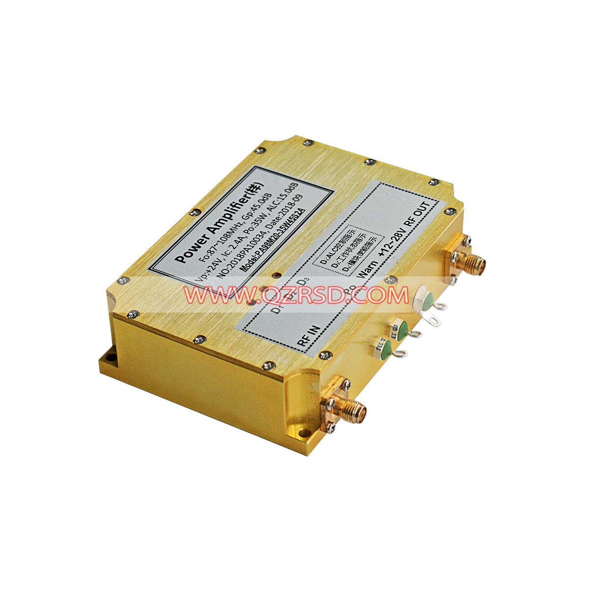 微波功率放大器(87-108MHz/35W)