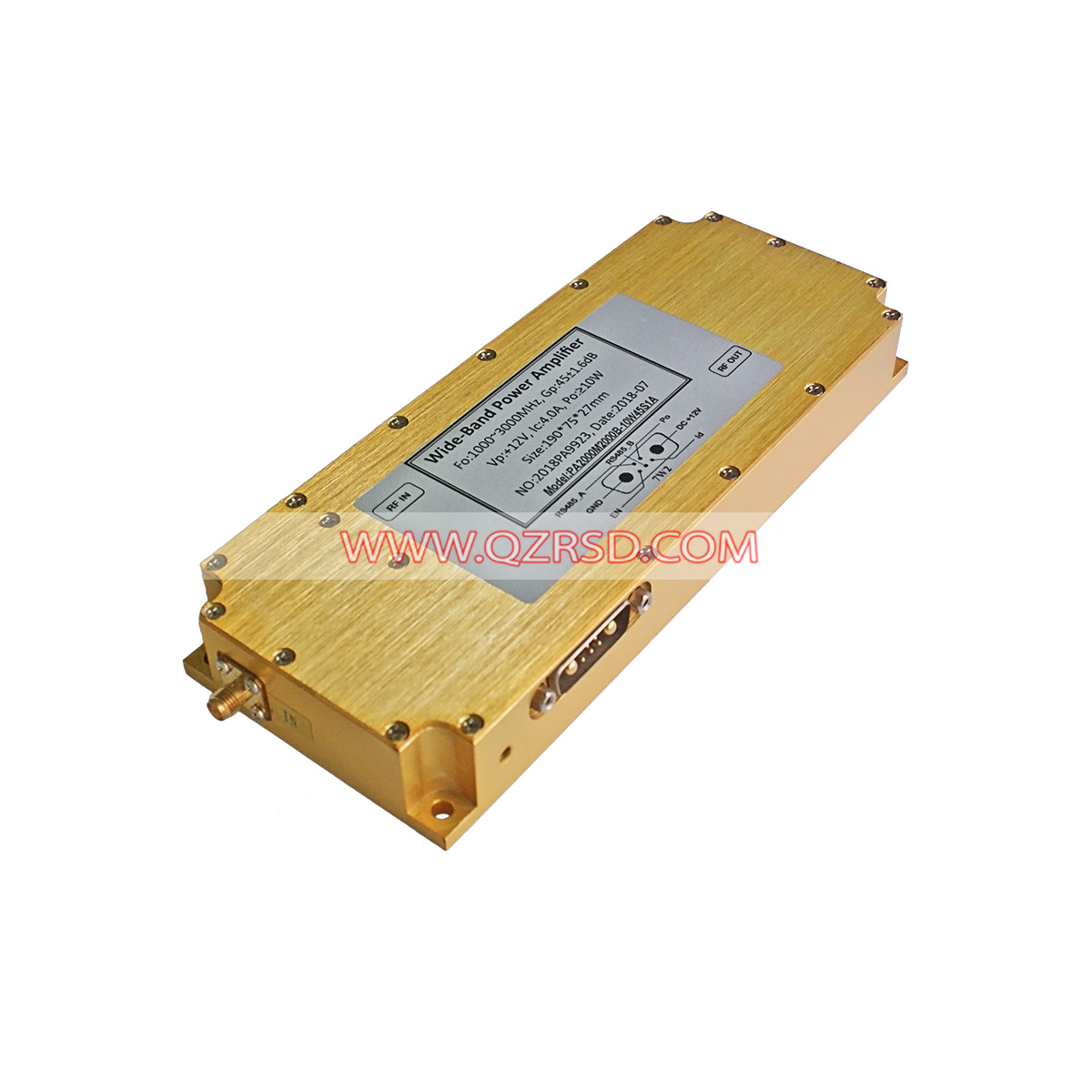微波功率放大器(1000-3000MHz/10W)